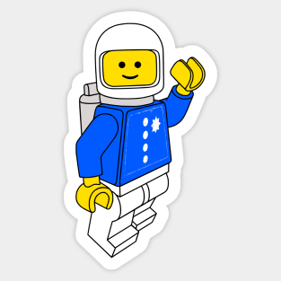 Spaceman! (City Coast Guard) Sticker